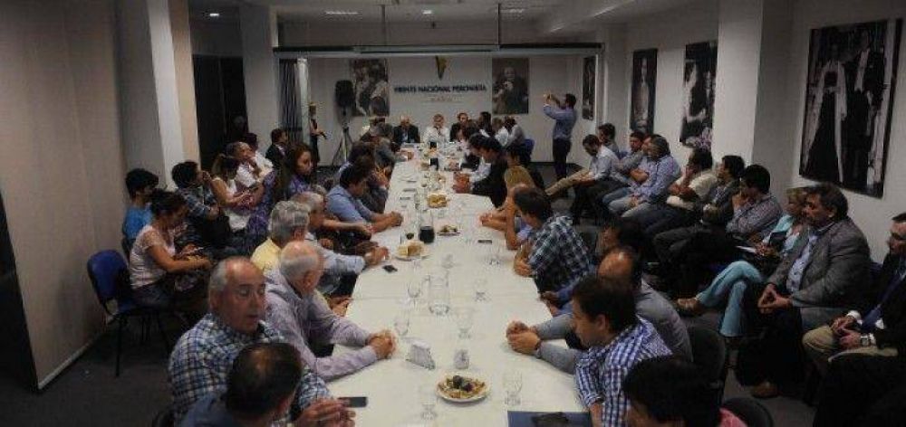 Jefes comunales del FpV de la secci�n participaron de un encuentro del peronismo