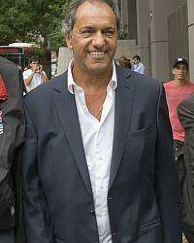 Scioli: 