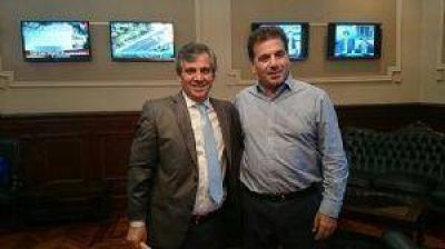 El ministro Ritondo comprometi� respaldo a la gesti�n de Britos