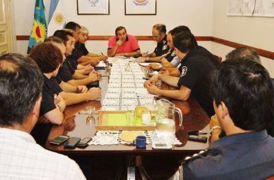 Se reunieron autoridades de seguridad