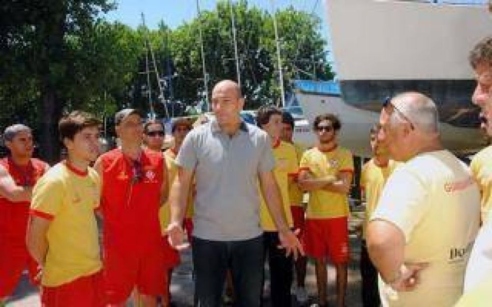 Martiniano Molina present� nuevas lanchas de patrullaje en Quilmes