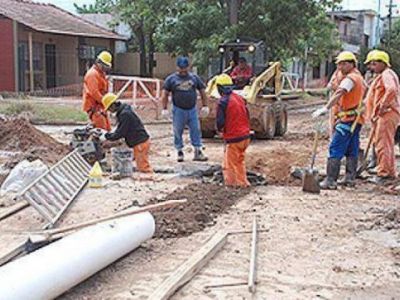 Contin�an los trabajos de AySA