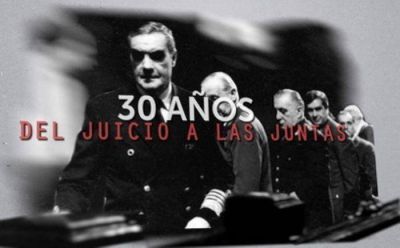 Acto en el Concejo a 30 a�os del juicio a las juntas militares