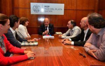 Mar del Plata: Arroyo se reuni� con el Ministro de Cultura de la Provincia