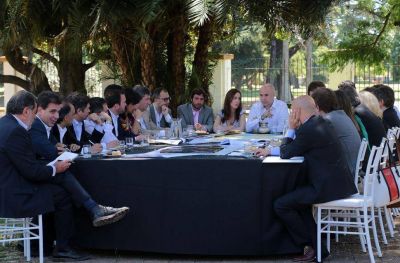 Rodr�guez Larreta y Vidal encabezaron la primera reuni�n de Gabinete Metropolitano