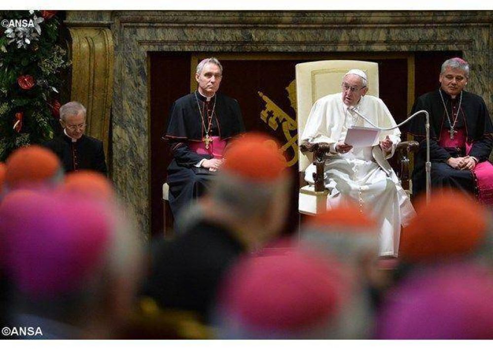 Felicitaciones navideñas del Papa a la Curia Romana