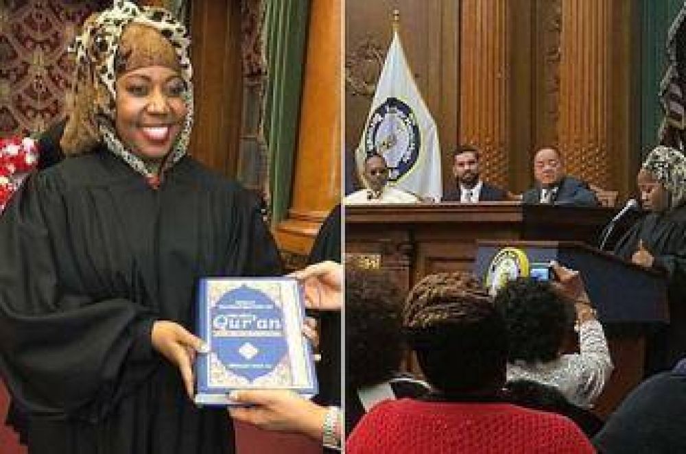 Amenazan jueza musulmana por juramento sobre el Corán
