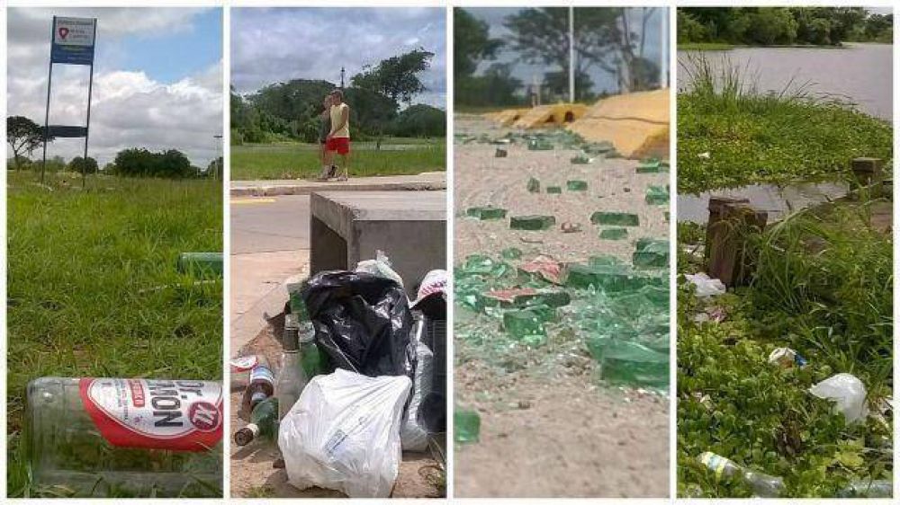 Piden que Capitanich vaya al Parque de la Democracia 