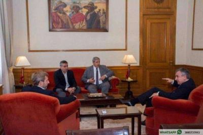 Gerardo Morales recibi� a Frigerio y a Jos� Cano