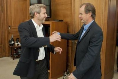 Frigerio recibi� a Bordet 