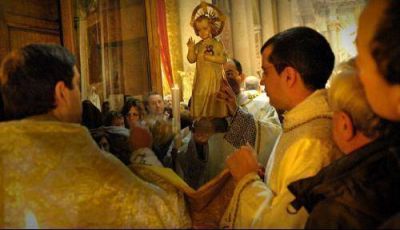 Exponen en Roma imagen del Ni�o Jes�s considerada reliquia del Padre P�o 