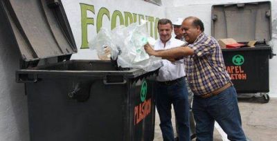 Disponen un “Ecopunto” en la capital para recibir residuos reciclables