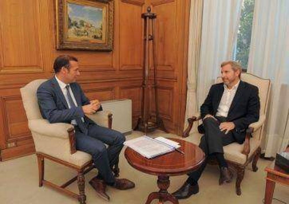 Naci�n se comprometi� con obras del convenio
