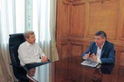 Peppo conforme: la Naci�n garantiz� la continuidad de obras en la provincia