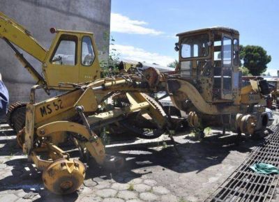 El 90 por ciento de las m�quinas de Vialidad Provincial est�n rotas