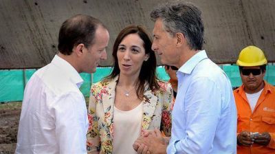 Macri se mostr� con Insaurralde y meti� sus fichas en la interna del PJ