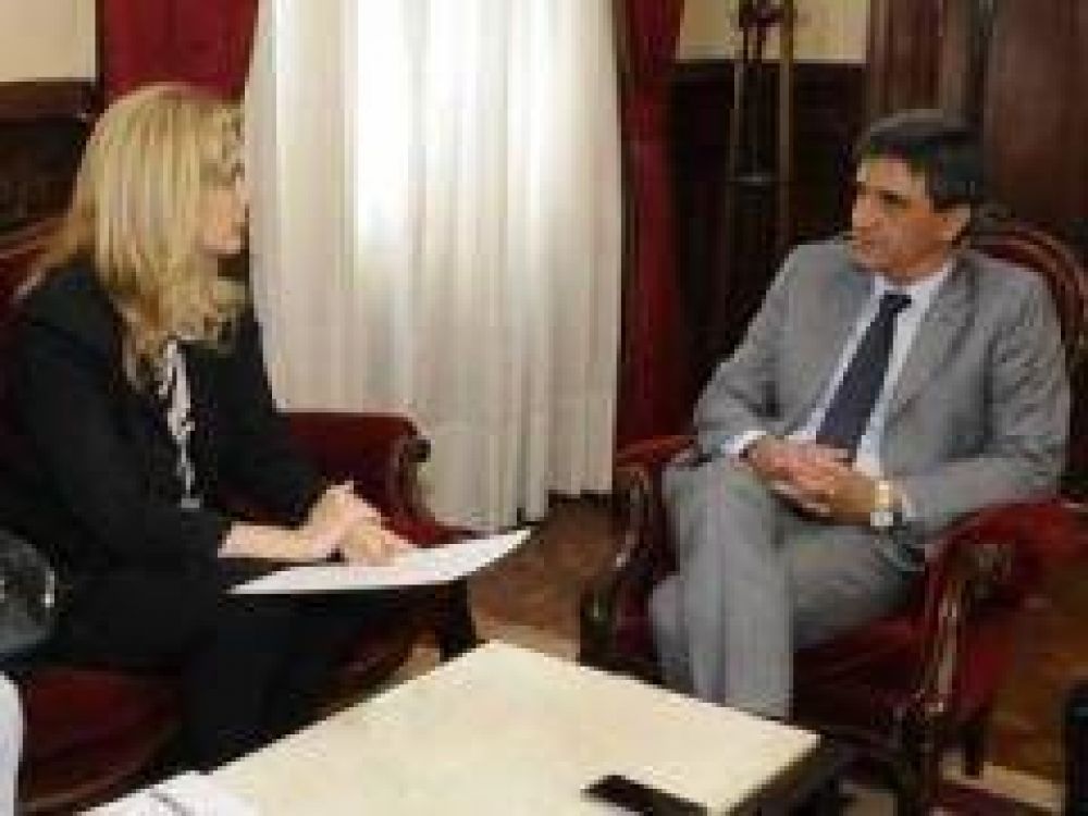 Yedlin recibi� a El�as de P�rez y le informar� sobre las obras h�dricas