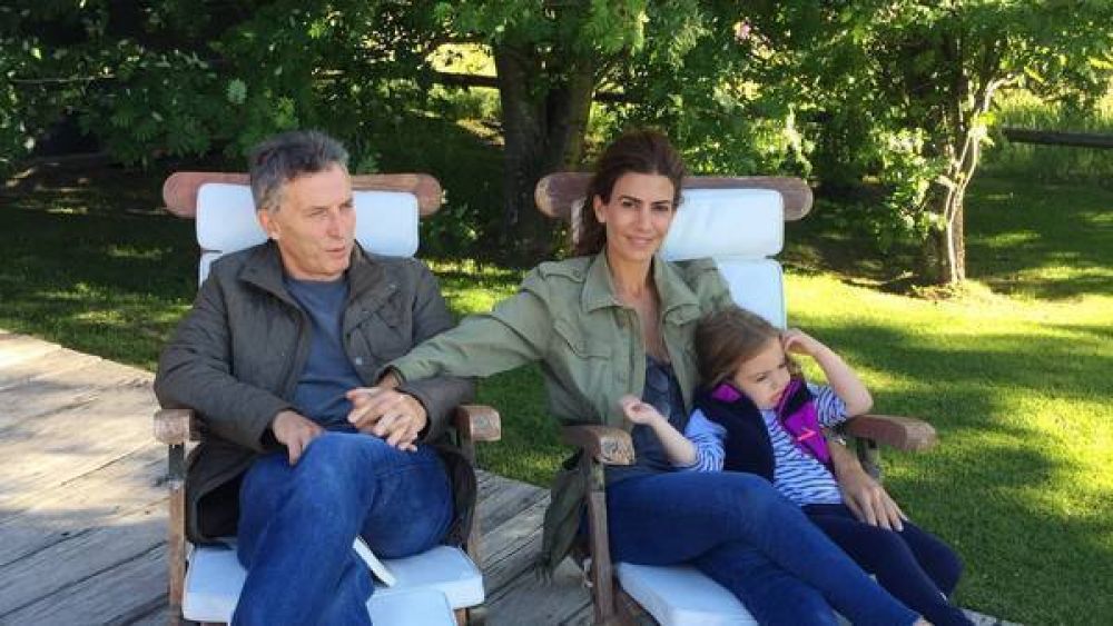 Macri est� en Villa La Angostura, donde descansar� unos d�as