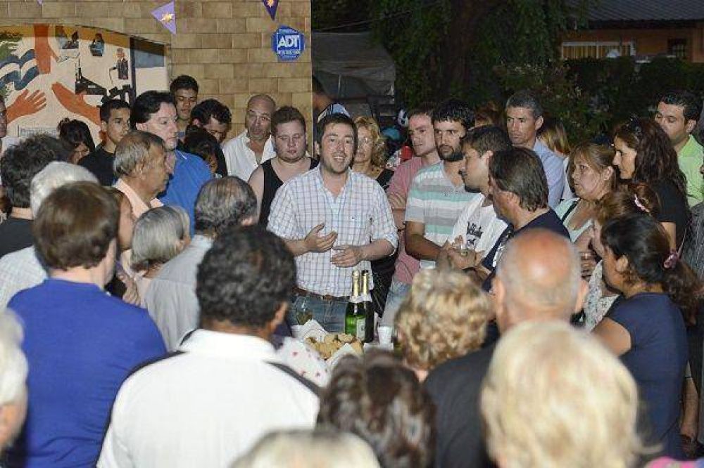 Leonardo Nardini despidi� el a�o con los abuelos de Pablo Nogu�s