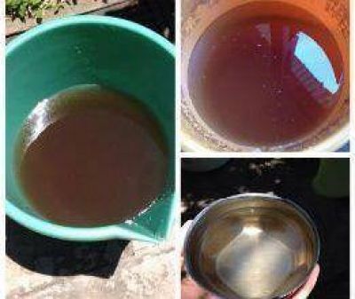 Anomal�a en la tonalidad del agua  