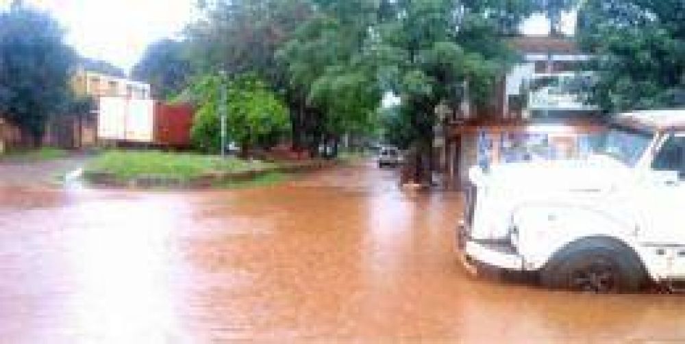 Vecinos de Virasoro se inundan de lquidos cloacales cada vez que llueve