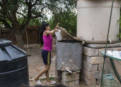 Villa Floresta, 60 a�os sin agua segura y con un solo agente sanitario