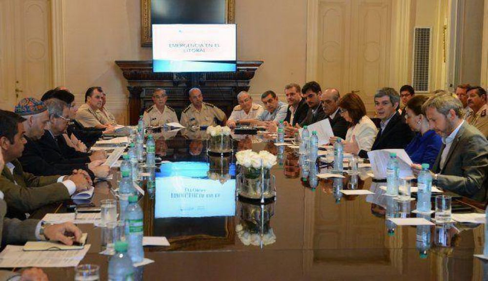 Comit� de crisis: el Gobierno lanz� el Sistema Federal de Emergencias