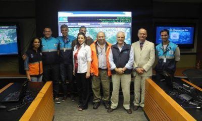 San Mart�n particip� de un encuentro de gesti�n de riesgo de desastre en Brasil
