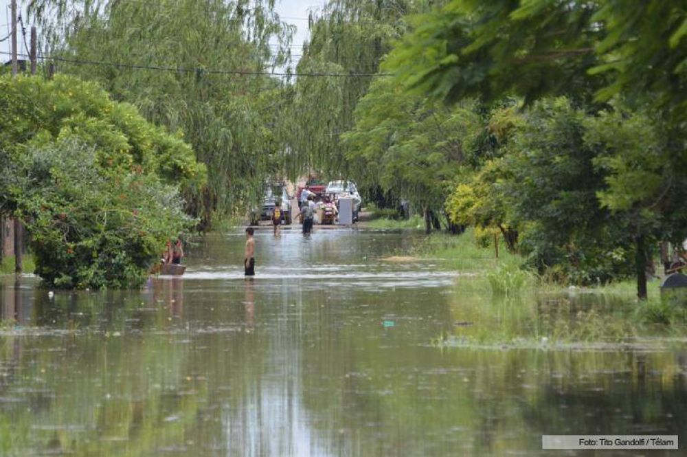 M�s de 25 mil personas permanecen evacuadas por las inundaciones en el Litoral