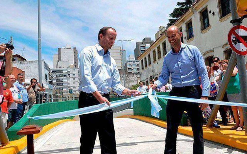 En otro acto junto al macrismo, Insaurralde inaugur� un bajo nivel