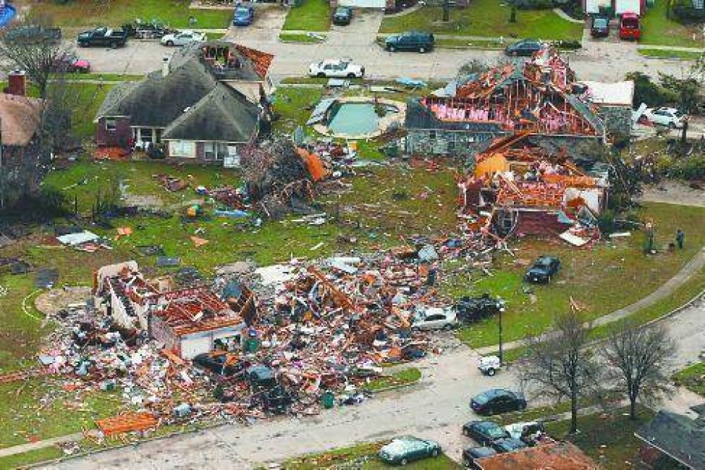 Ya son 45 los muertos por fuertes tormentas en el centro de EE UU
