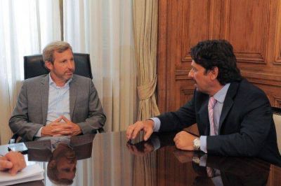 Tras reunirse con S�enz, el ministro Frigerio comprometi� ayuda del Gobierno nacional a la ciudad de Salta