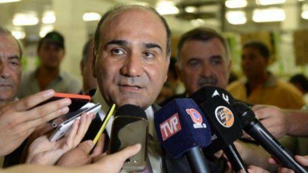 Manzur ratific� la ayuda para el Litoral