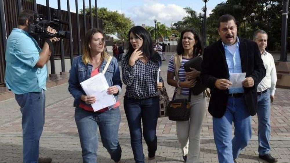 La oposici�n venezolana denunci� 