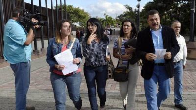 La oposici�n venezolana denunci� 