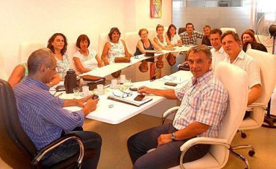 Reuni�n entre profesionales de la salud y el subsecretario del �rea