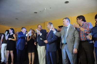 El brindis oficial de Manzur sin Betty Rojkes y sin discursos de Alperovich 