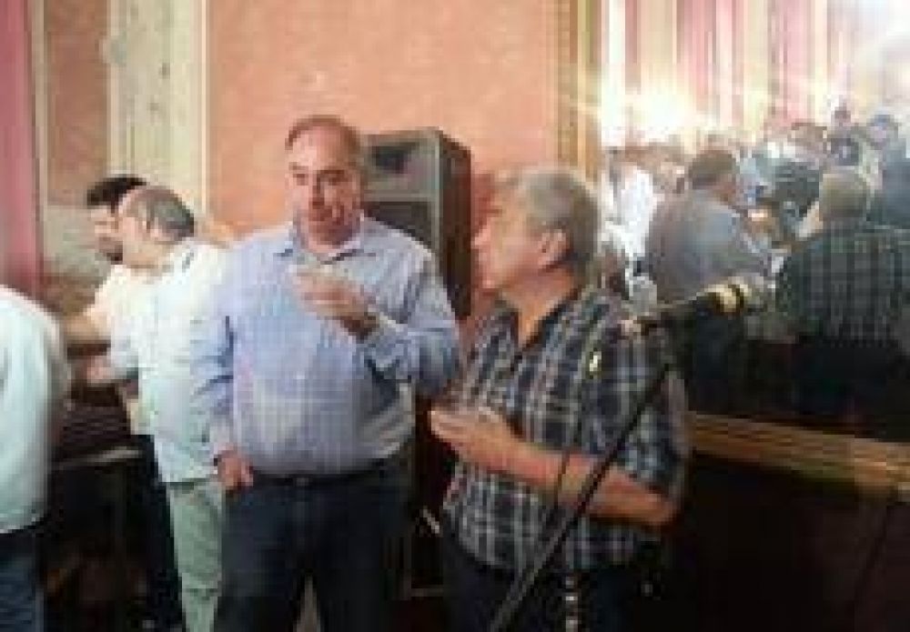 Brindis de fin de a�o en el municipio