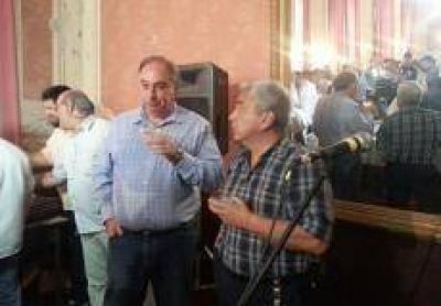 Brindis de fin de a�o en el municipio