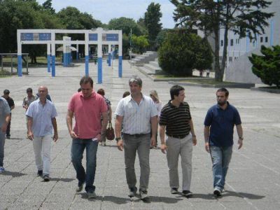 Arroyistas relevaron el estado de las instalaciones de Deportes Mar del Plata