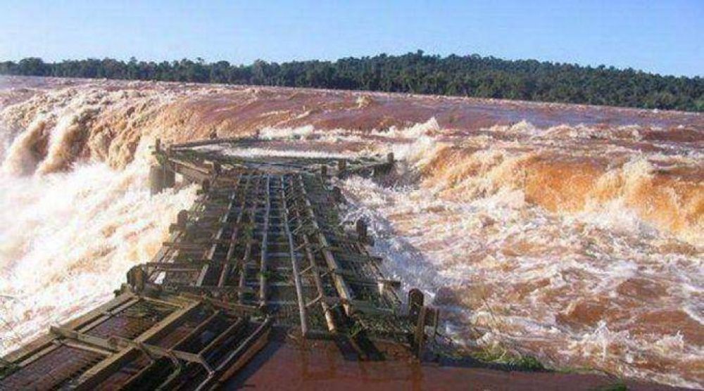 Alerta hidrol�gico en Corrientes por la crecida del r�o Paran�