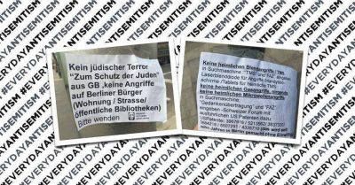Aparecieron volantes antisemitas en Berl�n