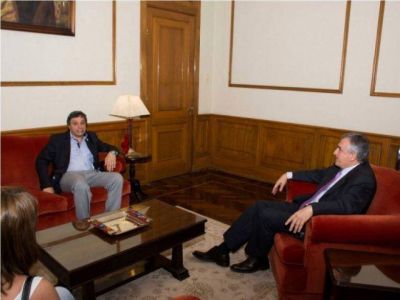 GERARDO MORALES RECIBI� AL RECTOR DE LA UNJU Y ACORDARON L�NEAS DE TRABAJO CONJUNTO