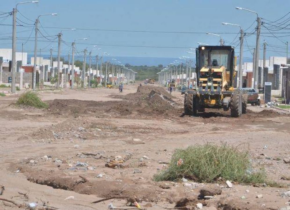 Estiman que en dos a�os el asfalto cubrir� toda la ciudad de San Luis