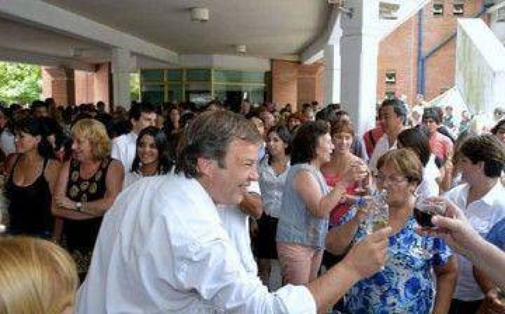 Cascallares encabez� el brindis de fin de a�o con los municipales