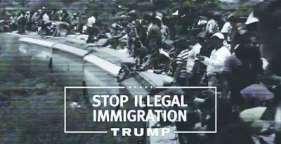 Trump volvi� a prometer un muro en la frontera con M�xico