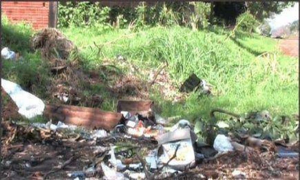 Vecinos del barrio Bicentenario denuncian que hace cuatro meses no limpian la plaza 