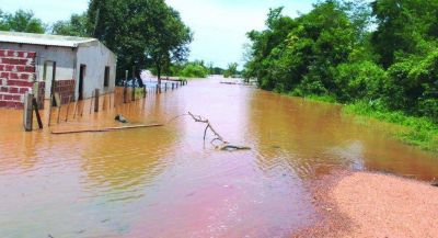 Las lluvias agravan la situaci�n de evacuados en el interior provincial