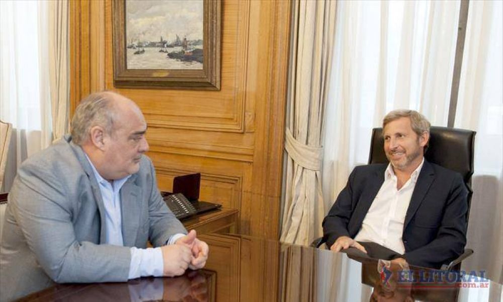 De diligencia por Buenos Aires, Colombi se reuni con el ministro del Interior