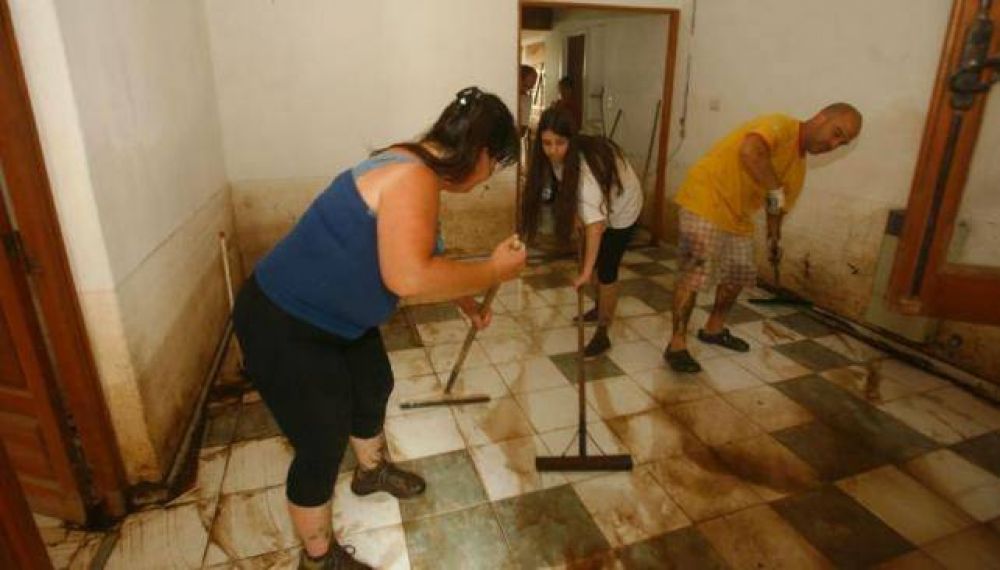 Viviendas en riesgo en Sierras Chicas